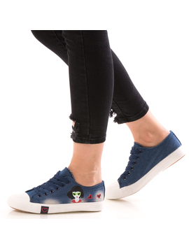 Tenisi Dama Runny Bleumarin